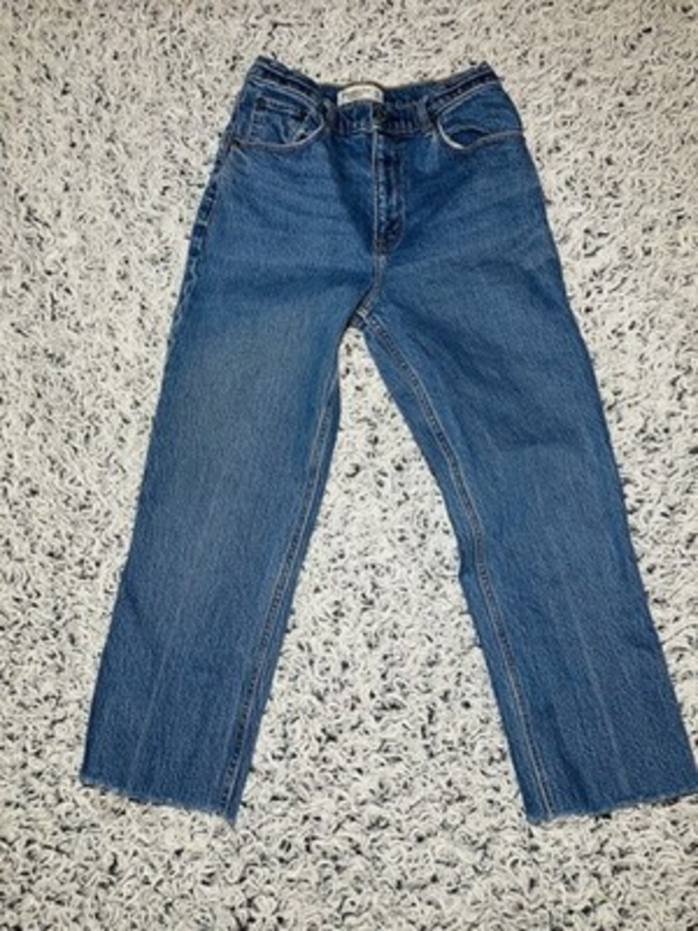 Abercrombie & Fitch Women's the 90s Straight Ultra High Rise Jeans Size 27/4s